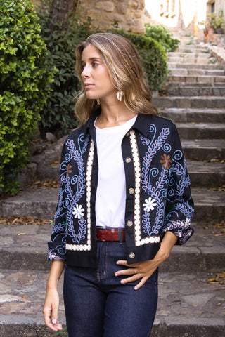 Chaqueta Bordada Aura