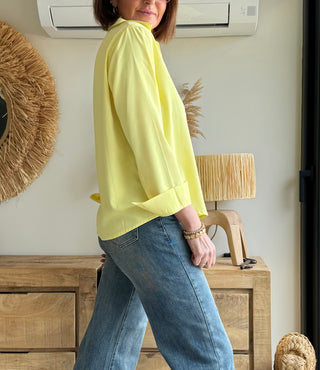 Blusa básica yellow