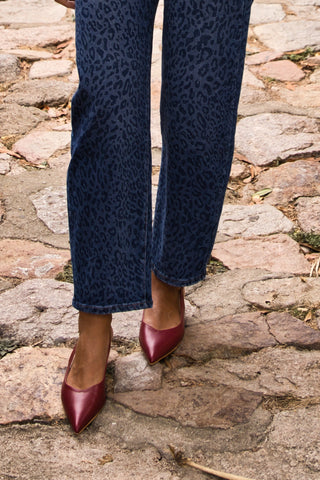 Zapato Slingback Siena Burdeos