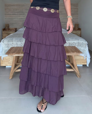 Falda Boho Cascada