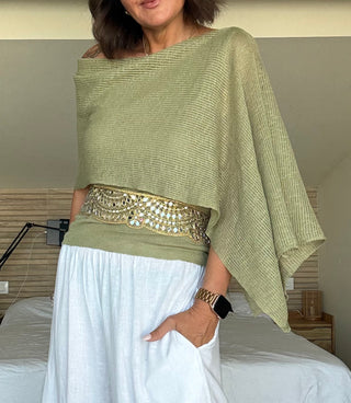 Poncho de Punto Brisa