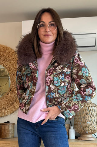 Chaqueta Jacquard Vintage