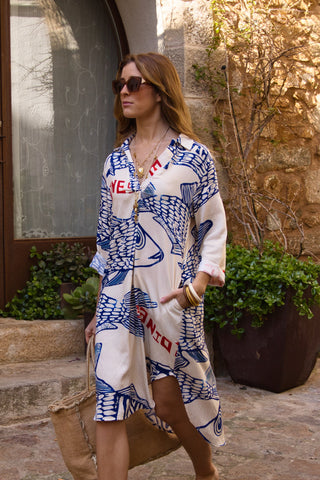 Vestido Camisero Sardines Coast