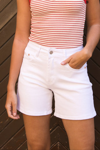 Short Blanco Essential Fit