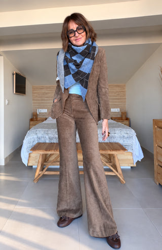 Blazer de antelina Martina Pey