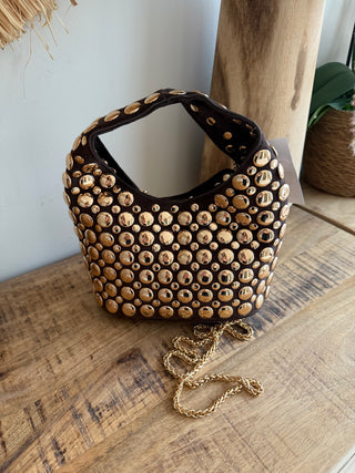 Bolso Tachuelas Luxe Piel
Mini