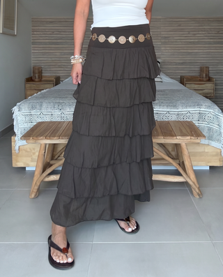 Falda Boho Cascada