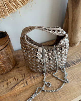 Bolso Tachuelas Luxe Piel
Mini