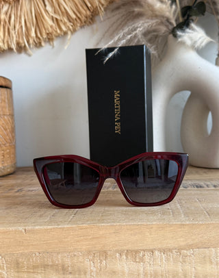 Gafas Soleil Cat Burgundy