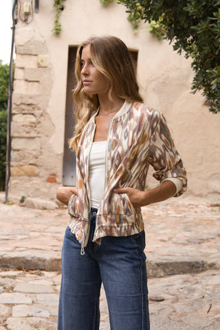 Bomber Ikat