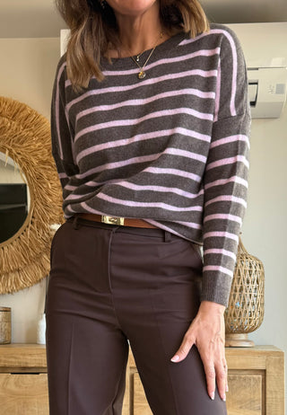 Jersey Rayas Lana Merino