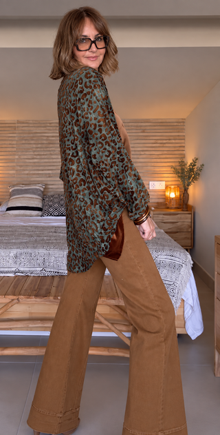 Kimono Velvet Émeraude