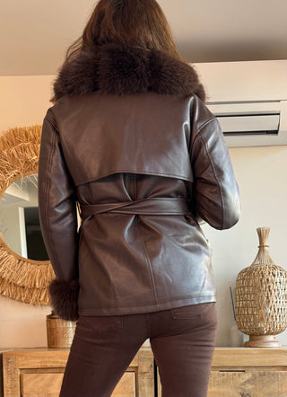 ✨ Chaqueta “Luxe Pelo Brown”