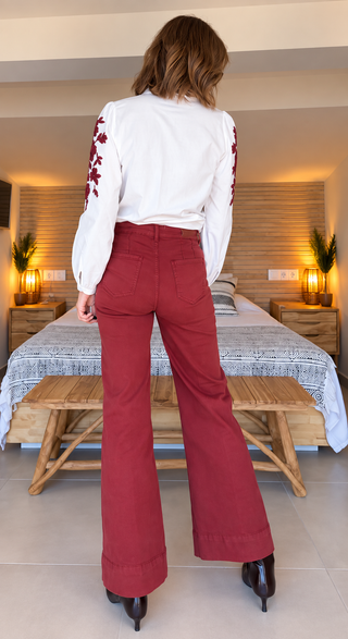 Camisa Florence Bordada