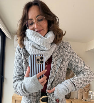 Cuello Doble Viscosa y Lana