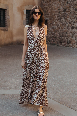 Vestido Safari Halter