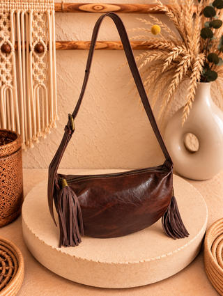 Bolso Media Luna Boho