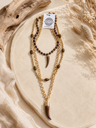 Collar Boho Amulet