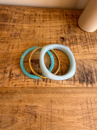 Pulsera Trio Aqua