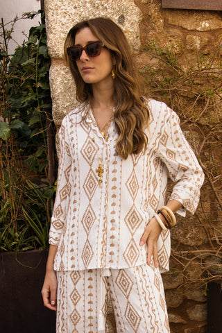 Camisa Ikat Arena