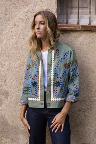 Chaqueta Bordada Aura
