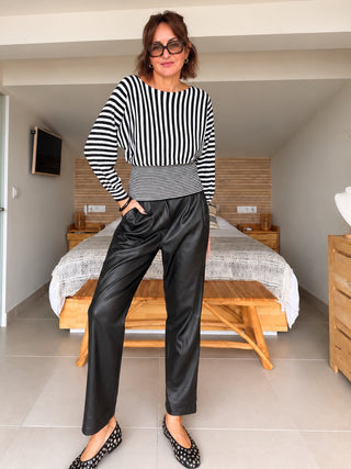 Jersey de punto rayas bicolor Martina Pey, foto 3
