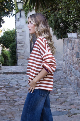 Jersey Rayas Contrast