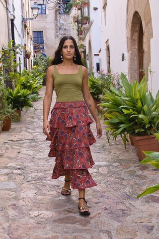Falda Volantes Lucia