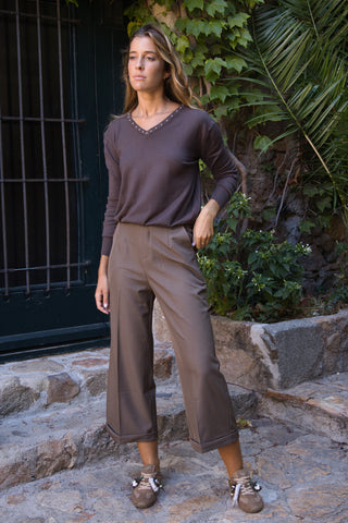 Pantalón Capri Sastre