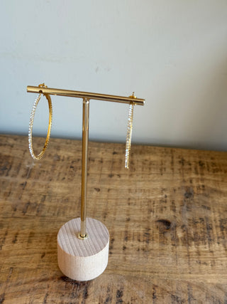 Pendientes Aro Strass