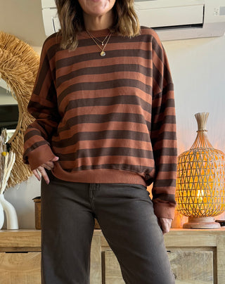 Sudadera Rayas Algodón