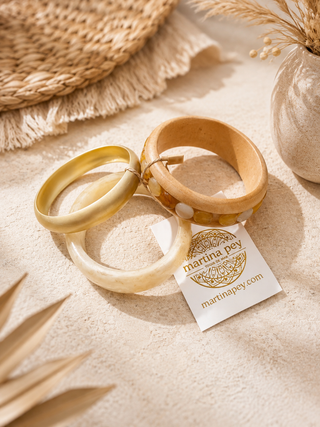 Set pulseras Tierra Dorada