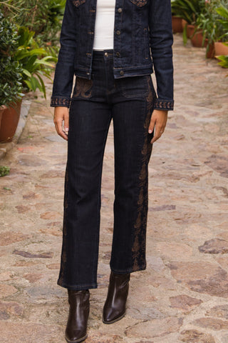 Chaqueta Tejana Bordada