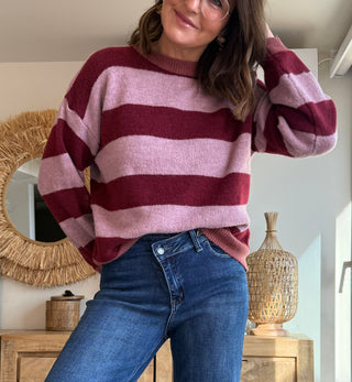 Jersey Lana Mix Rayas