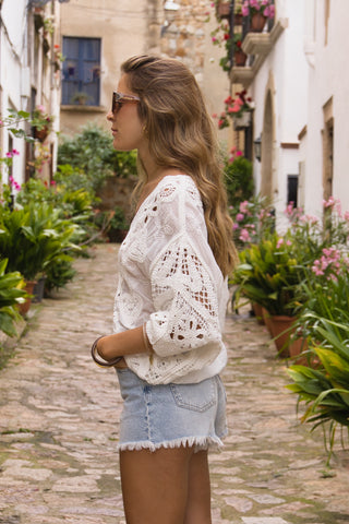 Chaqueta Crochet Boho Ibiza