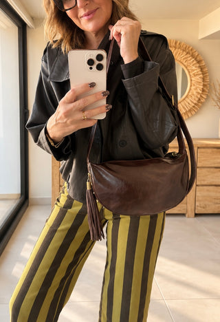 Bolso Media Luna Boho
