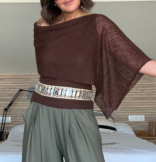 Poncho de Punto Brisa