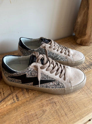 Sneakers Glitter Black Ray