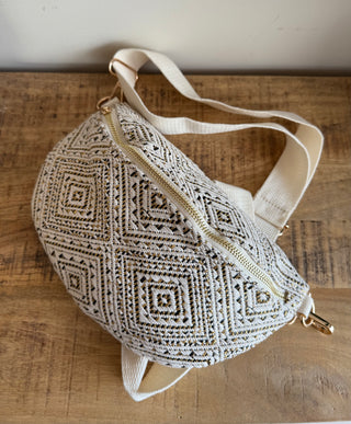 Riñonera Boho Gold