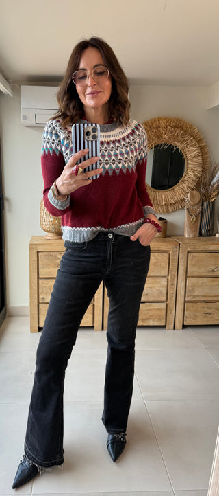 Jersey Jacquard Alpino