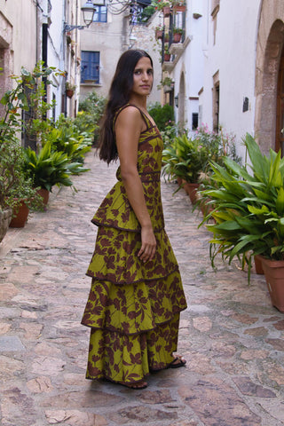 Vestido volantes Amalfi