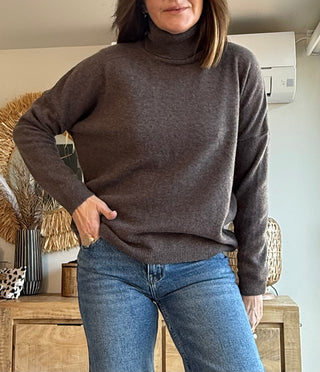 Jersey Cuello Alto Lana Merino