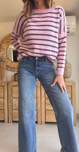 Jersey Rayas Lana Merino