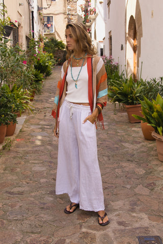 Poncho/Foulard Boho Multicolor