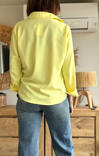 Blusa básica yellow