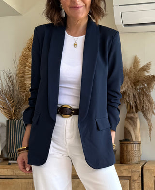 Blazer Fluido Marino