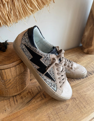 Sneakers Glitter Black Ray