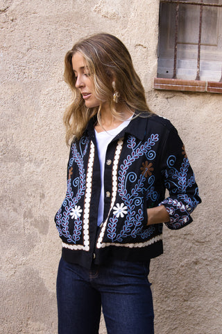 Chaqueta Bordada Aura