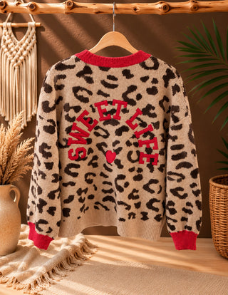 Cárdigan Animal Print Sweet Life 1
