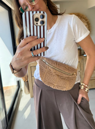 Riñonera Crochet Sahara